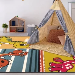 Dinoventure Dinosaurs Non-Slip Kids Playroom Decor Washable Indoor Area Rug By Blue Nile Mills 17 Dinoventure Dinosaurs Non-Slip Kids Playroom Decor Washable Indoor Area Rug By Blue Nile Mills -Children Peripherals GUEST 0831458c aac7 479f bad0 253413719c6f