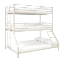 Twin/Twin/Full Zeke Triple Metal Bunk Bed - Room & Joy -Children Peripherals GUEST 08b5df5a f233 4306 a8e7 69c98cab9b09
