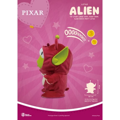 DISNEY Toy Story Large Vinyl Piggy Bank: Alien Remix Party Lotso (Piggy Bank) 1 DISNEY Toy Story Large Vinyl Piggy Bank: Alien Remix Party Lotso (Piggy Bank)