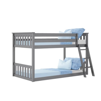 Max & Lily Twin Over Twin Low Bunk Bed 8 Max & Lily Twin Over Twin Low Bunk Bed - Image 8