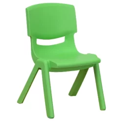 Flash Furniture 4 Pack Plastic Stackable School Chairs With 10.5" Seat Height -Children Peripherals GUEST 0fc97f94 232b 44c3 91f0 254f08ed4904