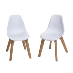 Set Of 2 Kids' Chairs With Beech Legs - Gift Mark -Children Peripherals GUEST 102a3033 8951 4814 bb57 a93753ff5381