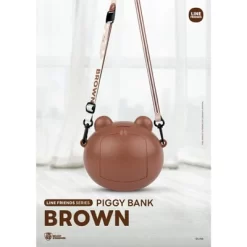 LINE FRIENDS Series Piggy Bank Brown (Piggy Bank) -Children Peripherals GUEST 1251f190 dc9a 4f85 bd67 125dae26df3b