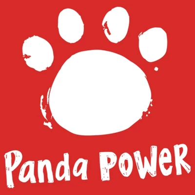 Women's Turning Red Panda Power Paw Print Racerback Tank Top 1 Women's Turning Red Panda Power Paw Print Racerback Tank Top