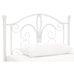 Twin Kids' Bombay Metal Bed White - Room & Joy -Children Peripherals GUEST 13f6329d 4c3c 4226 8bbd 55497f5a523c