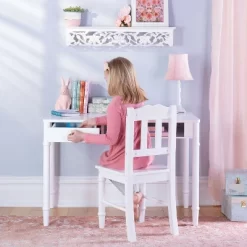 Guidecraft Kids' Dahlia Desk And Chair Set -Children Peripherals GUEST 16d38097 8751 47d4 8a7f 50c24a2285e5