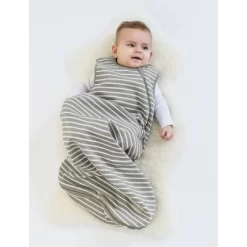 Woolino 4 Season Basic Baby Swaddle Wrap, Merino Wool, Earth, 6-18 Months