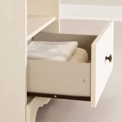 Lyara 1 Drawer Nightstand White Wash - South Shore -Children Peripherals GUEST 1be71c81 064b 46bf a557 6c22820dae28