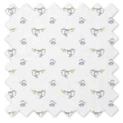Bacati - Happy Monkeys Purple Muslin 100 Percent Cotton Universal Baby US Standard Crib Or Toddler Bed Fitted Sheet 7 Bacati - Happy Monkeys Purple Muslin 100 Percent Cotton Universal Baby US Standard Crib Or Toddler Bed Fitted Sheet -Children Peripherals GUEST 1d8a2253 046a 4b60 ad23 3d6719e1358a