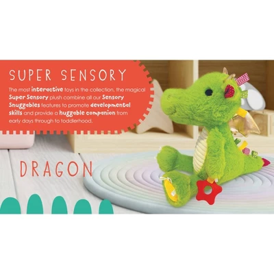 Make Believe Ideas Sensory Snuggables Plush Stuffed Animal - Dragon 3 Make Believe Ideas Sensory Snuggables Plush Stuffed Animal - Dragon - Image 3