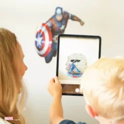 Captain America Wall Decal -Children Peripherals GUEST 25b269f9 b1da 4659 8d8f f2b5a1b8edb8