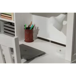 Kids' Highlands Desk With Hutch White - Hillsdale Furniture -Children Peripherals GUEST 25fae09a 9e55 4c0c 8aa1 dd769d5d9d5e