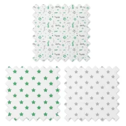 Bacati - Soccerball Green/Gray Muslin Swaddling Blankets Set Of 4 7 Bacati - Soccerball Green/Gray Muslin Swaddling Blankets Set Of 4 -Children Peripherals GUEST 2aad0a08 2961 40c3 997a 10f0ff7b12cc