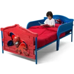 Twin Marvel Spider-Man Plastic 3D Bed - Delta Children -Children Peripherals GUEST 2c3318dd adfd 4e91 bad7 76b697cbeaa2