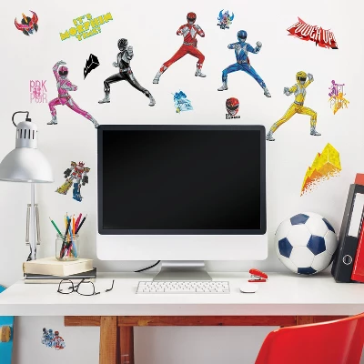 Power Rangers Peel And Stick Wall Decals - RoomMates 2 Power Rangers Peel And Stick Wall Decals - RoomMates - Image 2