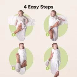 3pk Soothe Zippy Baby Swaddles 0-3 Months, Newborn Sleep Sacks, Zipper Swaddle, Wearable Swaddle Blanket -Children Peripherals GUEST 3064a40b ff90 4bfa b1de 474a6844accf