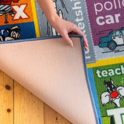 KC CUBS | Looney Tunes Boy & Girl Kids ABC Alphabet, Jobs & Objects Educational Learning & Play Nursery Bedroom Classroom Rug Carpet 8 KC CUBS | Looney Tunes Boy & Girl Kids ABC Alphabet, Jobs & Objects Educational Learning & Play Nursery Bedroom Classroom Rug Carpet - Image 8