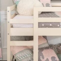 Twin Over Twin Indy Solid Wood Low Bunk Bed - Saracina Home -Children Peripherals GUEST 32ed9e38 4f0a 4624 8239 bbf00adabaf2