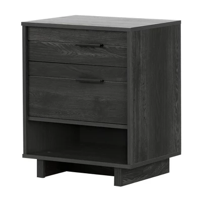 Fynn Nightstand With Cord Catcher - South Shore 10 Fynn Nightstand With Cord Catcher - South Shore - Image 10