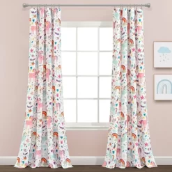 84"x52" Set Of 2 Unicorn Heart Window Curtain Panels - Lush Décor 11 84"x52" Set Of 2 Unicorn Heart Window Curtain Panels - Lush Décor -Children Peripherals GUEST 340f3724 ea15 4249 8604 edf344482ae7