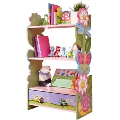 Magic Garden Floral Bookshelf - Fantasy Fields By Teamson Kids -Children Peripherals GUEST 34533c57 8575 4117 b3cb 71a49725eecd