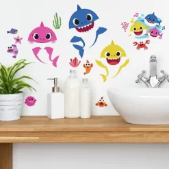 Baby Shark Peel And Stick Wall Decals - RoomMates 9 Baby Shark Peel And Stick Wall Decals - RoomMates -Children Peripherals GUEST 3544850a c7ad 44cd be5f f2b3aaa8b6f8