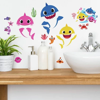 Baby Shark Peel And Stick Wall Decals - RoomMates 4 Baby Shark Peel And Stick Wall Decals - RoomMates - Image 4
