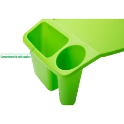Mind Reader Kids’ Lap Desk, Freestanding Portable Table With Side Pockets, Plastic, Green, 2-Pack -Children Peripherals GUEST 35d1624e 8a3d 4fce a382 b3db1312493c