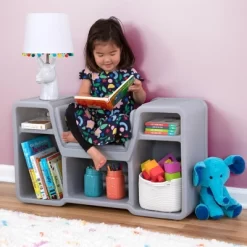 Cozy Cubby Reading Nook Bookshelf Black - Simplay3 -Children Peripherals GUEST 39165b20 0bf0 4734 a925 a3d9b2adc8ff