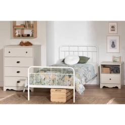 Lyara 1 Drawer Nightstand White Wash - South Shore -Children Peripherals GUEST 3a0386dc 17f1 4def bb4a 872602a9d351