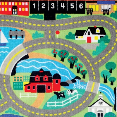Melissa & Doug Round The Town Road Rug 8 Melissa & Doug Round The Town Road Rug - Image 8
