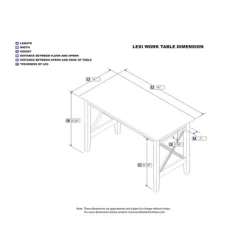 Writing Desk Modern Feel Brown - AFI -Children Peripherals GUEST 3d62f11c 5036 4e06 9a88 df2f7964895d