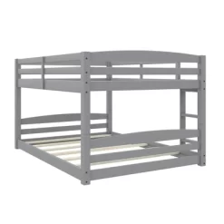 Full Over Full Alaina Floor Wood Bunk Bed - Room & Joy -Children Peripherals GUEST 3ea24855 22f0 43c3 b912 d7b232946b36