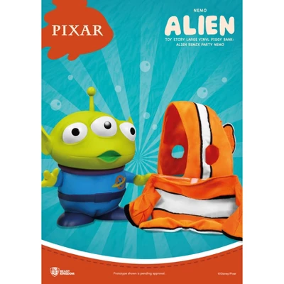 DISNEY Toy Story Large Vinyl Piggy Bank: Alien Remix Party Nemo (Piggy Bank) 3 DISNEY Toy Story Large Vinyl Piggy Bank: Alien Remix Party Nemo (Piggy Bank) - Image 3