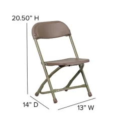 Emma And Oliver 2 Pack Kids Plastic Folding Chair Daycare Home School Furniture -Children Peripherals GUEST 3fa33ceb b28a 4c5d bf8a ae0eb56a0468