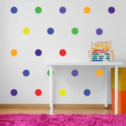 Primary Polka Dots Wall Decor - Decalcomania -Children Peripherals GUEST 401d58e5 9209 4899 a369 d7da02a3e379