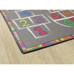 Flagship Carpets Hopscotch Rainbow Numbers Children's Area Rug, 3' X 5' 9 Flagship Carpets Hopscotch Rainbow Numbers Children's Area Rug, 3' X 5' -Children Peripherals GUEST 402a2052 24f9 4495 a90e 1dd67d70745f