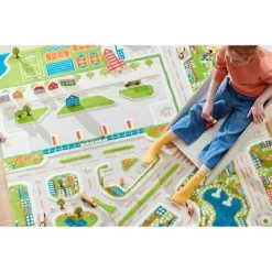 52.5"x71" Mini City 3D Play Rug - IVI -Children Peripherals GUEST 418d8f98 e7ea 4eaf a113 c0e98c8c5c56