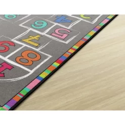 Flagship Carpets Hopscotch Rainbow Numbers Children's Area Rug, 3' X 5' 8 Flagship Carpets Hopscotch Rainbow Numbers Children's Area Rug, 3' X 5' -Children Peripherals GUEST 43f89c80 5c33 4b0e afde 62610cbc6a4d