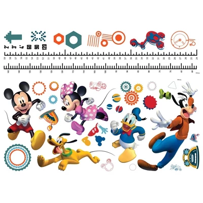 Mickey And Friends Growth Chart Peel & Stick Wall Decals - RoomMates 4 Mickey And Friends Growth Chart Peel & Stick Wall Decals - RoomMates - Image 4