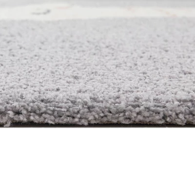 5'3"x7' Cid Lalma Kids' Rug Gray - Balta Rugs 4 5'3"x7' Cid Lalma Kids' Rug Gray - Balta Rugs - Image 4