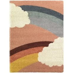 5'3"x7' Bella Rainbow Cloud Shag Kids' Rug - Balta Rugs 10 5'3"x7' Bella Rainbow Cloud Shag Kids' Rug - Balta Rugs -Children Peripherals GUEST 4764bc89 ba94 45eb 9951 fb47012fa160