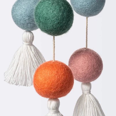 Mobile With Round Balls Crib Toy - Cloud Island™ - Mod 2 Mobile With Round Balls Crib Toy - Cloud Island™ - Mod - Image 2