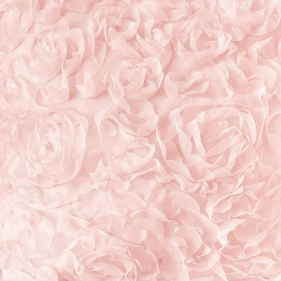 Set Of 2 Rose Decorative Accent Throw Pillows Blush Pink - Sweet Jojo Designs 2 Set Of 2 Rose Decorative Accent Throw Pillows Blush Pink - Sweet Jojo Designs - Image 2