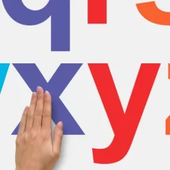 Colorful Lowercase Alphabet Giant Peel And Stick Wall Decals - RoomMates 9 Colorful Lowercase Alphabet Giant Peel And Stick Wall Decals - RoomMates -Children Peripherals GUEST 4a419ae5 4598 4605 8630 4d9cbe3b6d0b