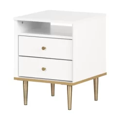 Dylane 2-Drawer Nightstand Navy - South Shore 19 Dylane 2-Drawer Nightstand Navy - South Shore -Children Peripherals GUEST 4b5fcf0d 6b1c 4f56 8464 a1b577079195