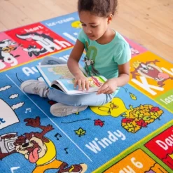 KC CUBS | Looney Tunes Boy & Girl Kids ABC Alphabet, Seasons, Months & Days Educational Learning & Play Nursery Classroom Rug Carpet 14 KC CUBS | Looney Tunes Boy & Girl Kids ABC Alphabet, Seasons, Months & Days Educational Learning & Play Nursery Classroom Rug Carpet -Children Peripherals GUEST 4bd0c69c edb0 42d7 a06a cea93edfd851
