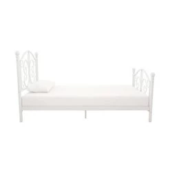 Twin Kids' Bombay Metal Bed White - Room & Joy -Children Peripherals GUEST 4c9dcdc4 3868 47e8 a461 34d7f13cd052