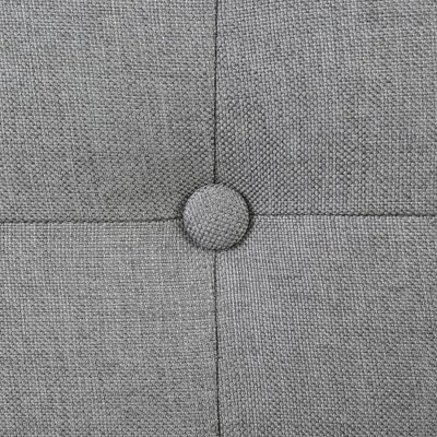 Twin Fusion Complete Upholstered Bed Medium Gray - South Shore 3 Twin Fusion Complete Upholstered Bed Medium Gray - South Shore - Image 3