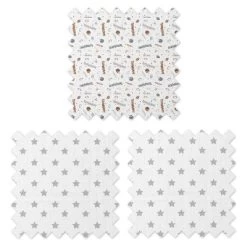 Bacati - Football Brown/Gray Muslin Swaddling Blankets Set Of 4 7 Bacati - Football Brown/Gray Muslin Swaddling Blankets Set Of 4 -Children Peripherals GUEST 502c1d27 adb5 4272 995f ae5fa077af90